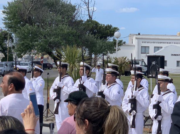 El homenaje a los tripulantes del ARA San Juan, a dos años del hundimiento. 