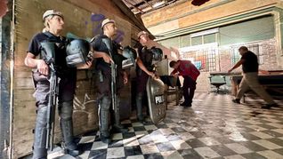 La Policía de la Ciudad llevó adelante el operativo de desalojo. La Policía de la Ciudad llevó adelante el operativo de desalojo.