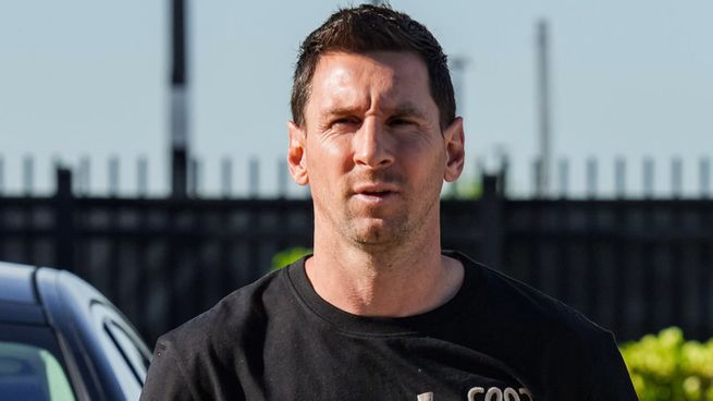 Las llegadas se sienten diferente hoy, escribió el Inter Miami en su cuenta de Instagram sobre el regreso de Lionel Messi a los entrenamientos.