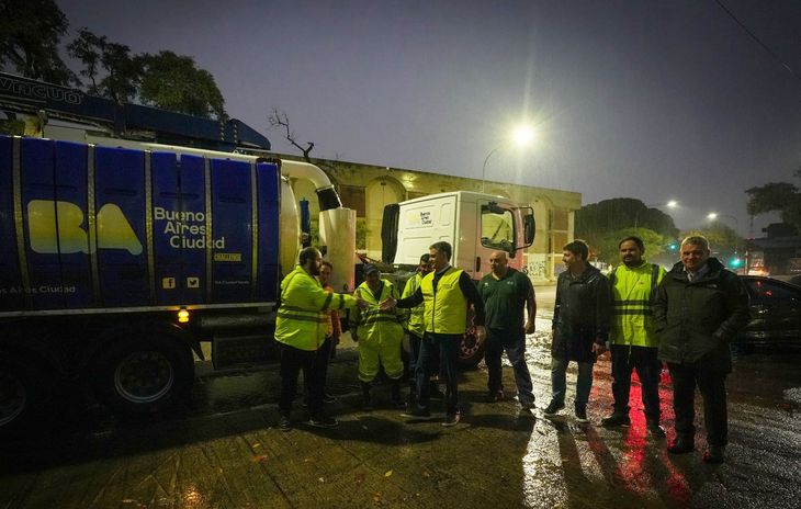Jorge Macri encabezó los temporales en la ciudad de Buenos Aires. Jorge Macri encabezó los temporales en la ciudad de Buenos Aires.