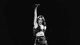 La intérprete celebró la presencia del mandatario en el festival. La intérprete celebró la presencia del mandatario en el festival.