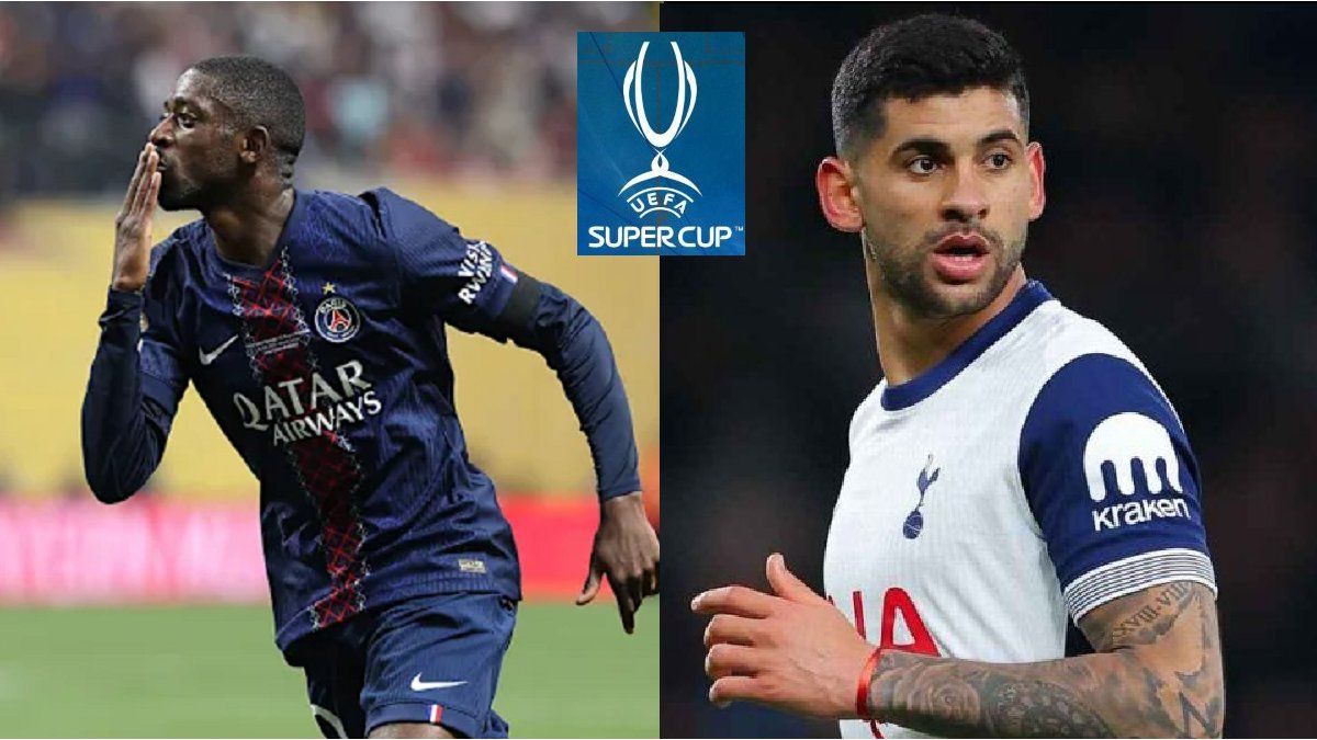 The PSG faces Tottenham for the European Super Cup: time, TV and formations