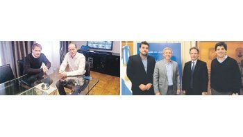 Insaurralde. El intendente de Lomas de Zamora recibió ayer a Alex Campbell, subsecretario de Gobierno de Vidal. En Casa Rosada se formalizó el pase a Cambiemos del candidato de Massa en Merlo.