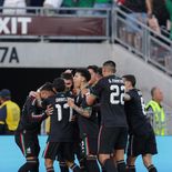 Celebración para los futbolistas de México a poco del Mundial. Celebración para los futbolistas de México a poco del Mundial.