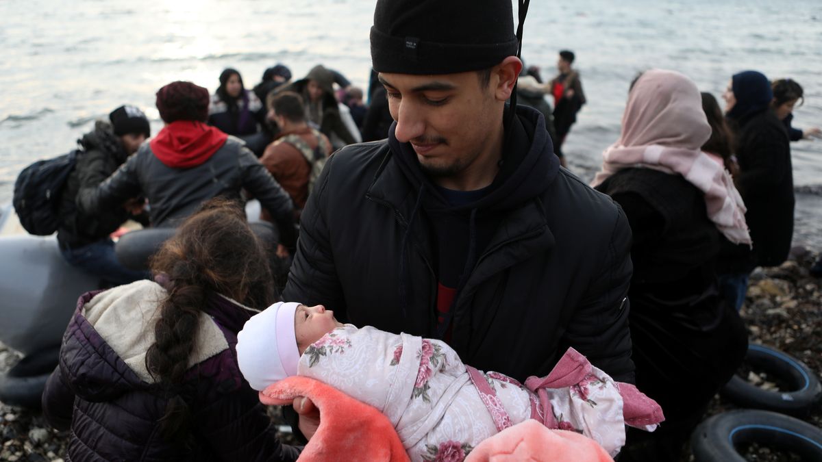 Greece accused Turkey of invading its territory with immigrants and the bilateral relationship was strained
