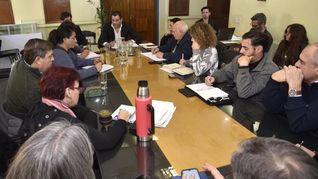 Reunión paritaria entre el gobierno de La Pampa y los gremios estatales.