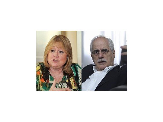 Susana Malcorra y Jorge Taiana