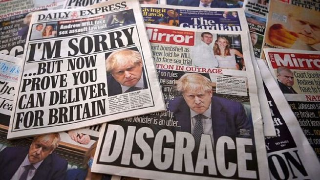 Por semanas, la continuidad de Boris Johnson como primer ministro de Reino Unido estuvo en discusión.