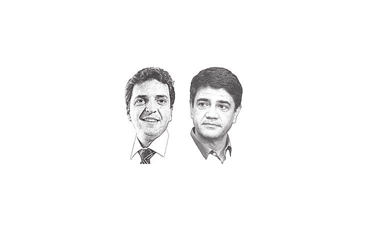 Sergio Massa y Jorge Macri