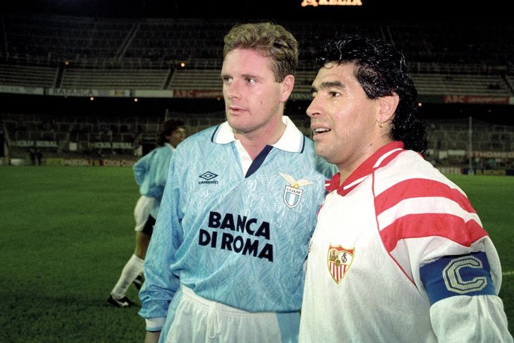 Paul Gascoigne, the former player who shone in the 1990s World Cup and is now fighting alcoholism Paul Gascoigne, the former player who shone in the 1990s World Cup and is now fighting alcoholism