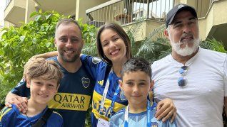 Pampita, el Polaco y la Mona Jiménez: las perlitas de los famosos que fueron a ver a Boca
