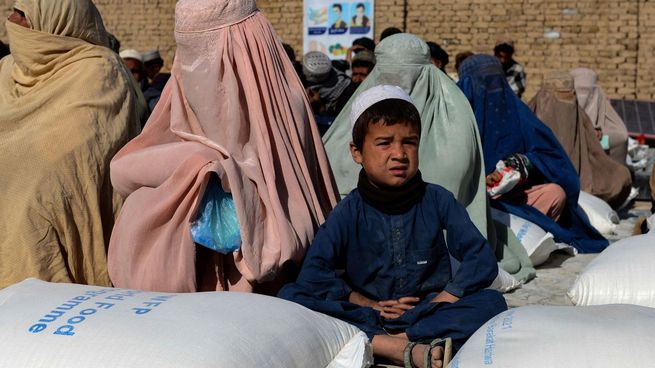 Más de la mitad de la población de Afganistán corre riesgo de sufrir hambruna.