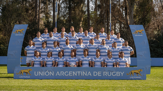 La Selección Argentina de rugby masculina.