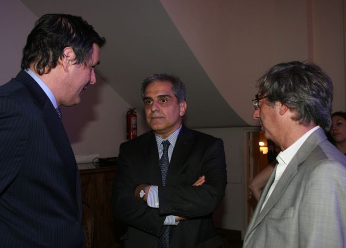 Funcionarios y empresarios en el 39° aniversario de Ámbito Financiero (foto 28)