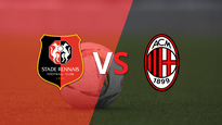 milan clasifico a octavos de final a pesar de haber perdido ante stade rennes