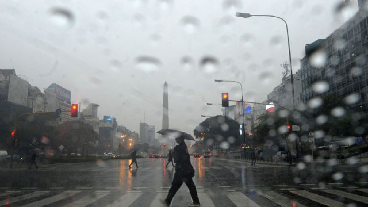 Alerta amarilla por tormentas severas en el AMBA: hasta cuándo sigue la lluvia