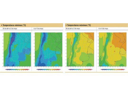 Riesgo de nuevas heladas
