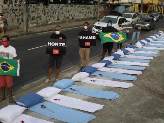 Brasil, una catástrofe sanitaria.