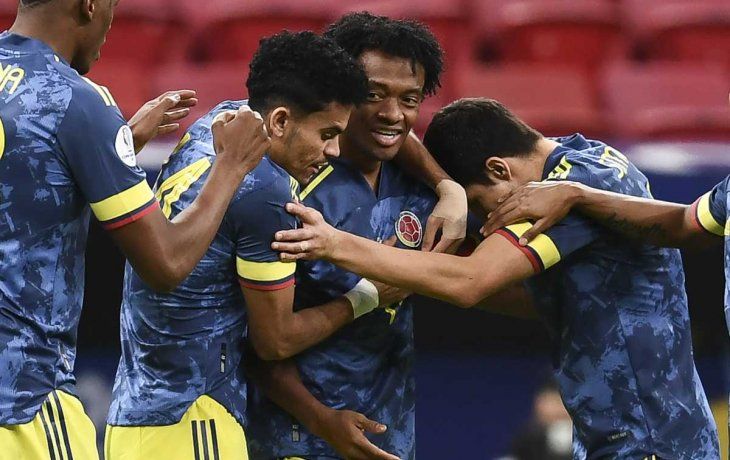 colombia reacciono en el ultimo minuto y se quedo con el tercer puesto en un partidazo