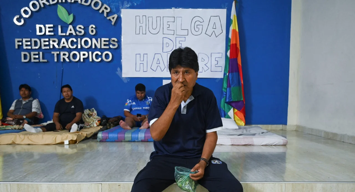 El dirigente boliviano finalizó el viernes su huelga de hambre y entablará diálogo con el Gobierno. El dirigente boliviano finalizó el viernes su huelga de hambre y entablará diálogo con el Gobierno.
