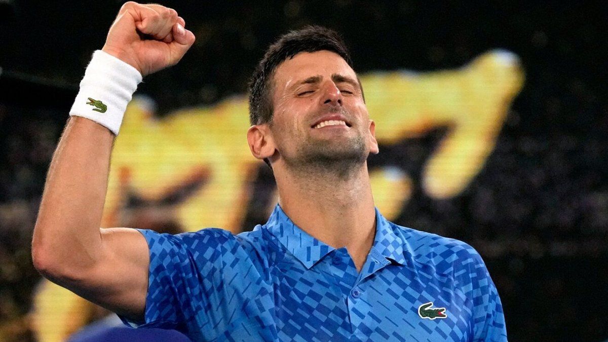 Bestial: Djokovic established himself for the tenth time in Australia and equaled the Grand Slam record