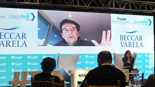 Melconian expuso en el cierre de la convención anual del Instituto Argentino de Ejecutivos de Finanzas (IAEF).