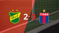 en su casa, defensa y justicia le gano a tigre por 2-0