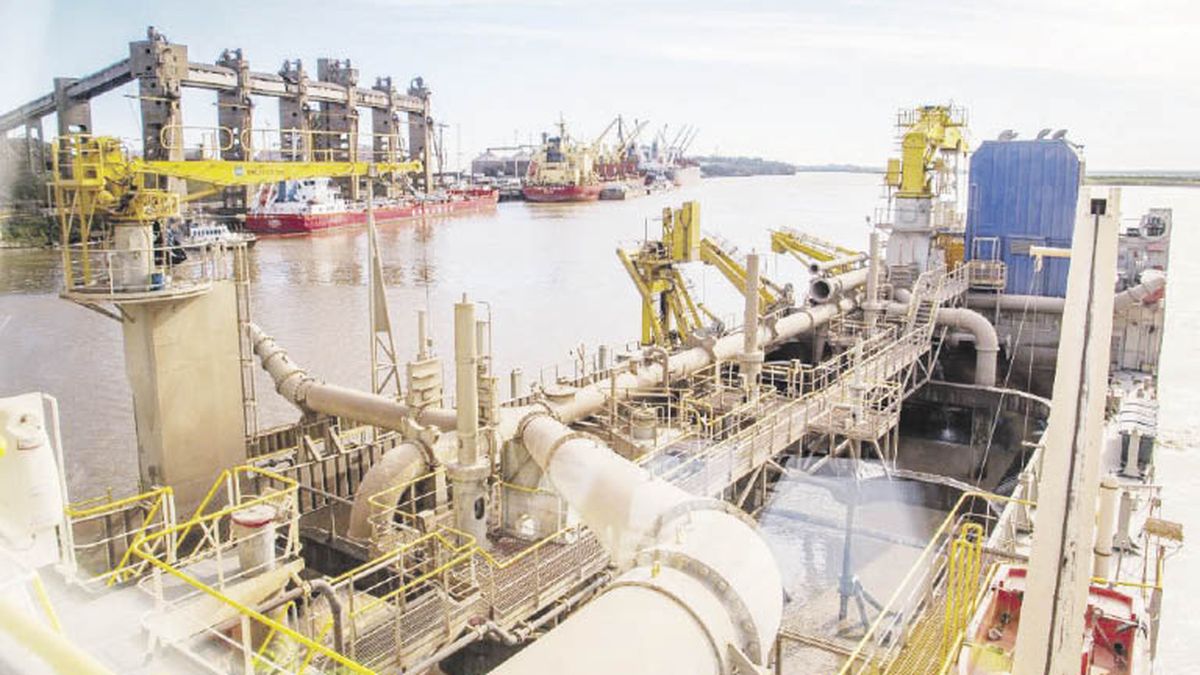 Jan de Nul finished dredging in the port of San Nicolás