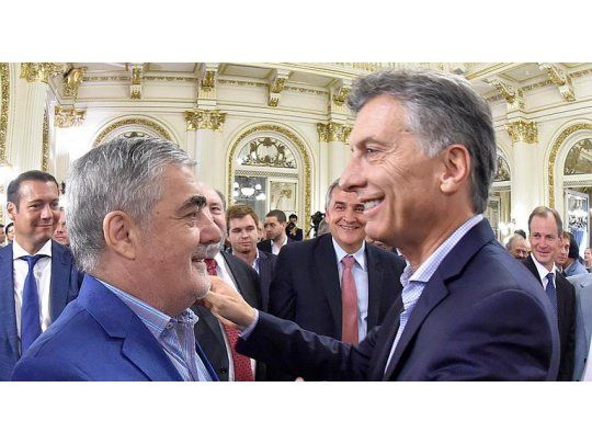 Mauricio Macri y Mario das Neves