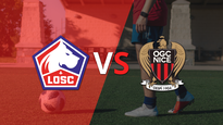lille y nice sellaron un empate a dos