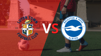 luton town es el dueno del partido y vence a brighton and hove 4-0