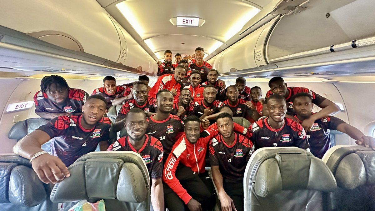 The flight of the Gambia football team to the Africa Cup that almost ended in tragedy