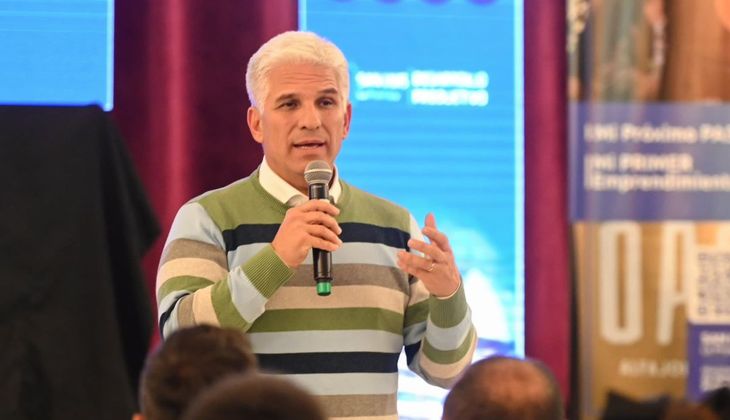 El gobernador de San Luis, Claudio Poggi.