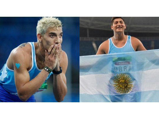 Barreto y Urra le dieron dos nuevas medallas a la Argentina en los Juegos Paralímpicos.