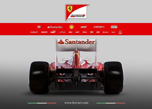 La nueva F2012 de Ferrari