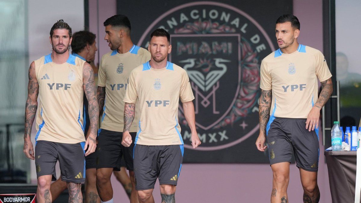 Video: the ritual of the Argentine National Team prior to the debut in the Copa América