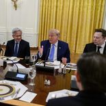 Trump reunió a los principales popes tecnológicos de EEUU.