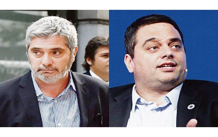 ámbito.com | Cara a cara. Leonardo Scarone, de Carrefour, y el ministro Jorge Triaca, los protagonistas de la semana.