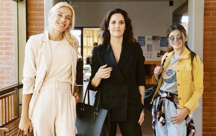 Pequeñas victorias. Mariana Genesio, Julieta Díaz y Natalie Pérez en la serie de Amazon Prime y Telefé.