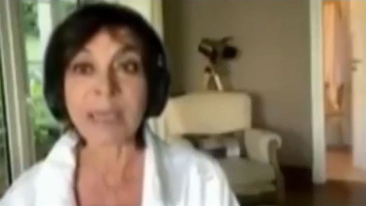 Uncomfortable live moment: Mónica Gutierrez’s husband spent naked during an interview