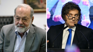 Carlos Slim Helú y Javier Milei tienen coincidencias en su visión del modelo laboral. Carlos Slim Helú y Javier Milei tienen coincidencias en su visión del modelo laboral.
