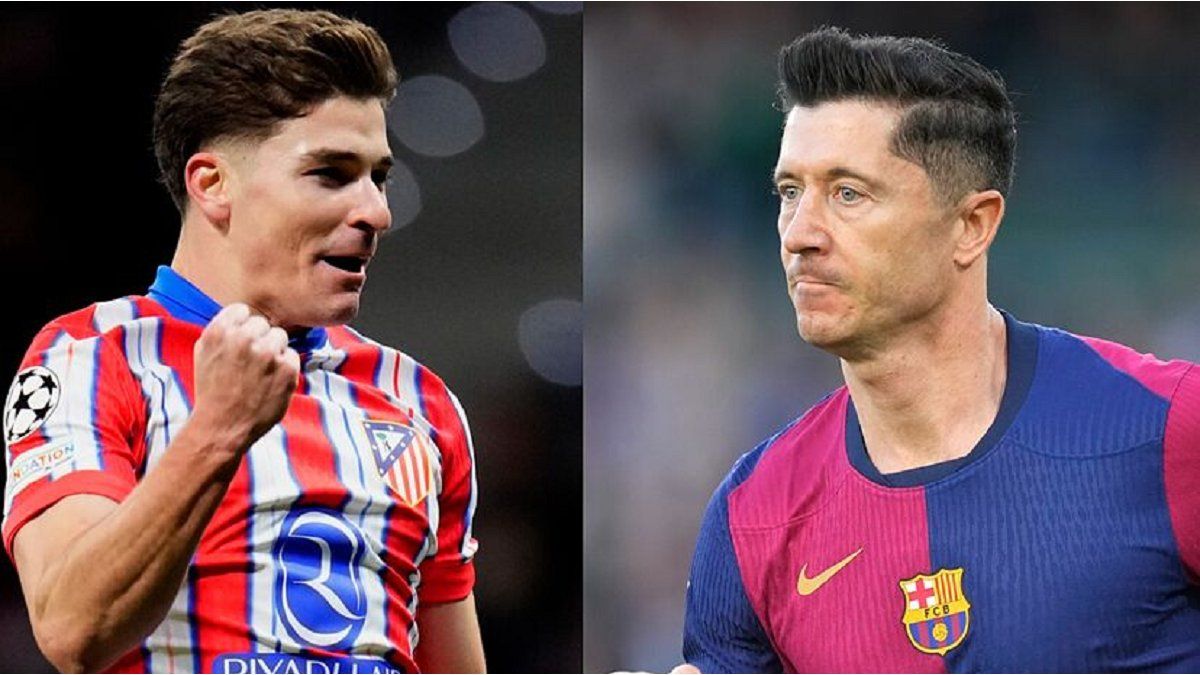 Barcelona receives Atlético Madrid by Julián Álvarez for the semifinals of the Copa del Rey