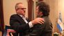 Javier Milei junto a Eyal Sela, embajador de Israel en la Argentina.
