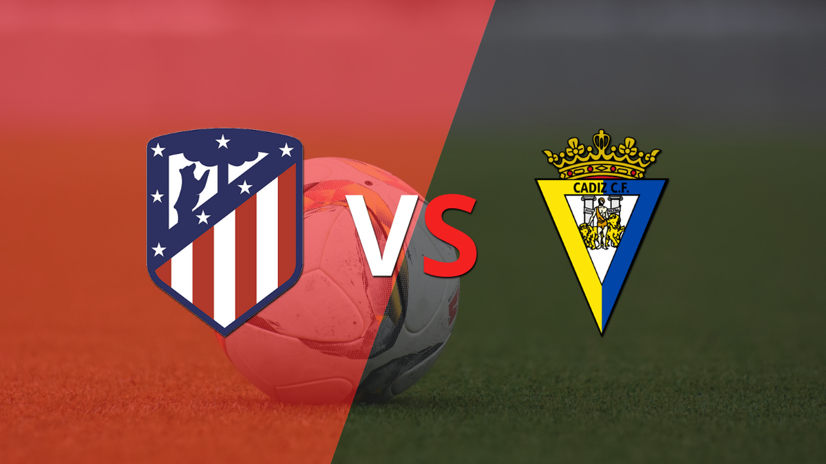 Atlético de Madrid will face Cádiz on date 8