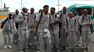 Así llegó México al estadio.&nbsp;