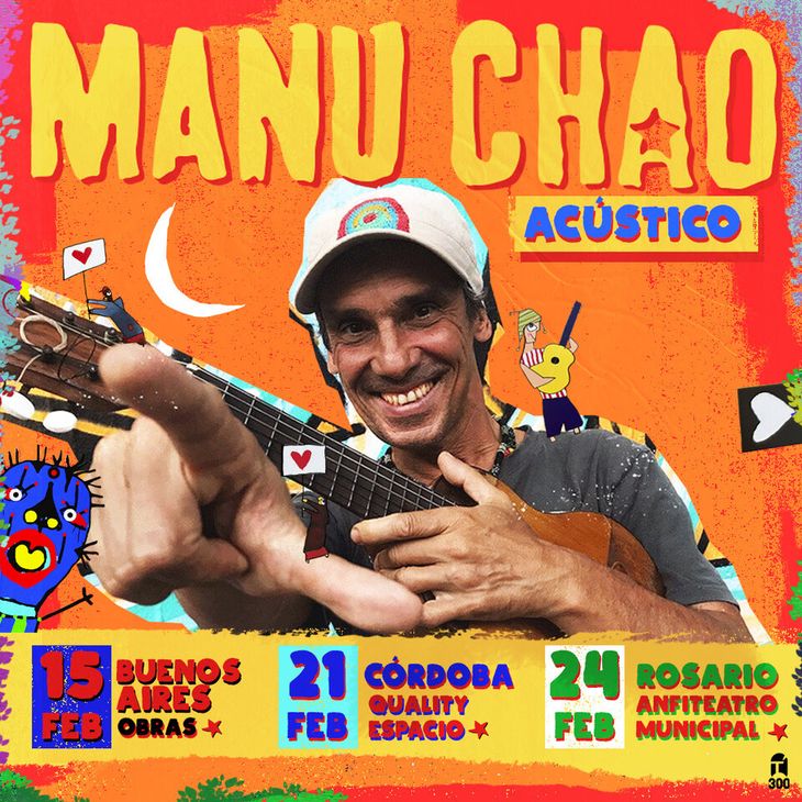 Manu Chao returns with an acoustic show Manu Chao returns with an acoustic show