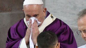 El Papa Francisco tuvo un cuadro de resfrío hace unos días, por lo que se extremaron las precauciones.