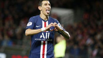 Di María extendió un año su vínculo con el PSG.