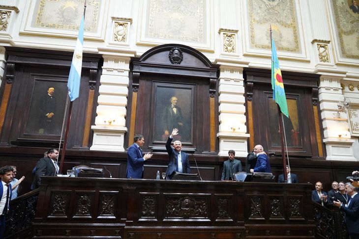 Alejandro Dichiara, nuevo presidente de la Cámara de Diputados bonaerense. Alejandro Dichiara, nuevo presidente de la Cámara de Diputados bonaerense.