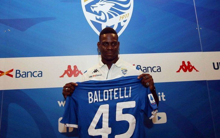 Mario Balotelli pasó por Brescia